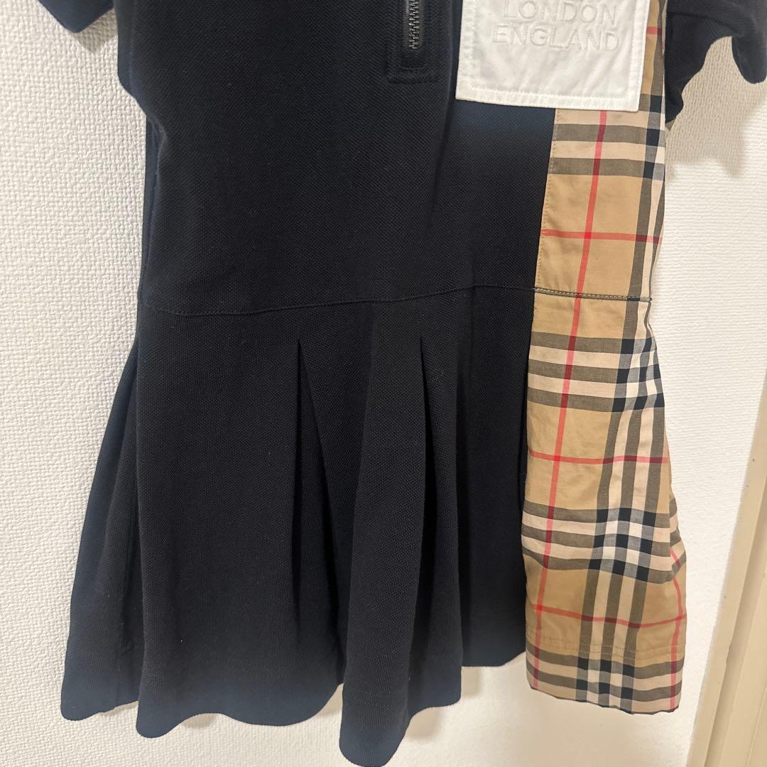 バーバリー　ワンピース　4Y 4歳　110 半袖