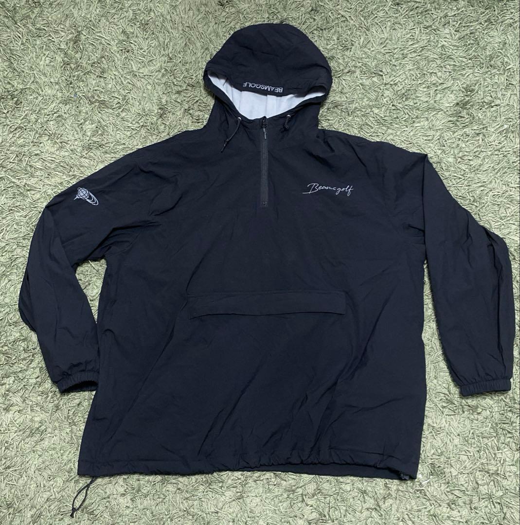 ビームスゴルフ　防風アノラックパーカー