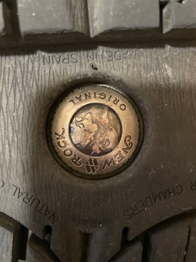 NEW ROCK ハイカットレザーブーツ