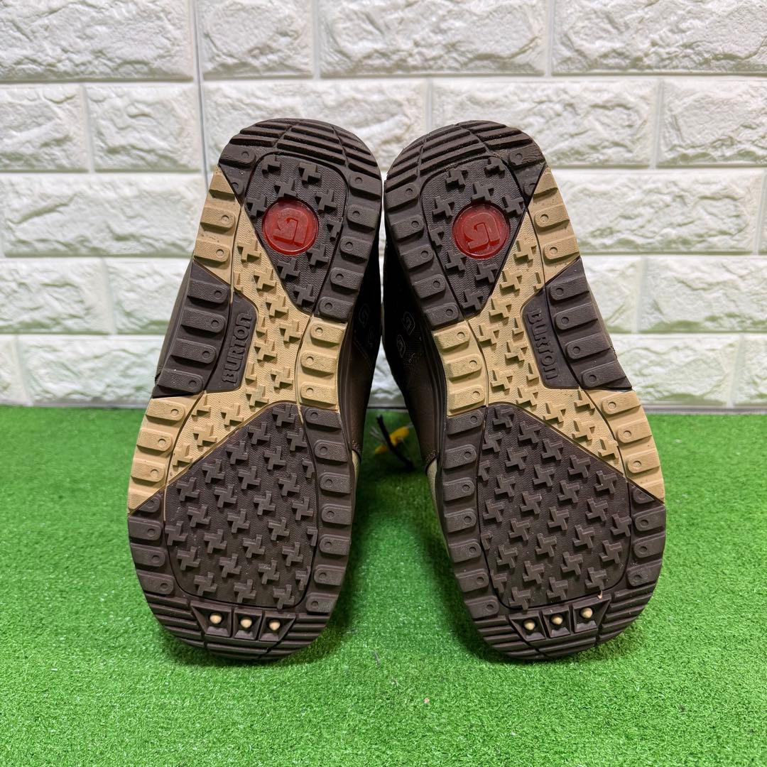 超美品　バートン　スノーブーツ　MOTO ロゴ　ブラウン　26cm メンズ