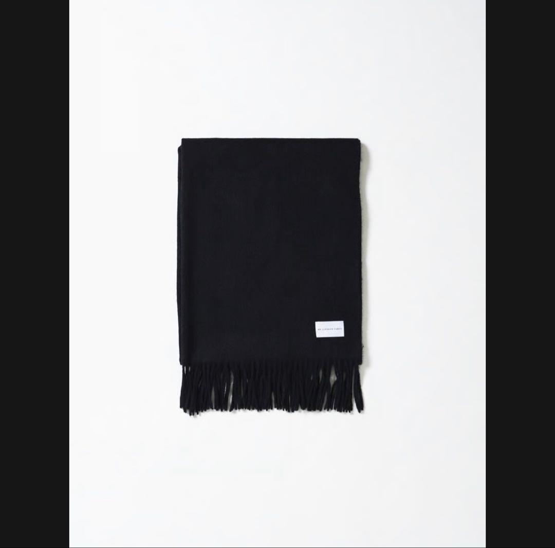 MB ULTIMATE FABRIC ヤク100%ストール　ブラック