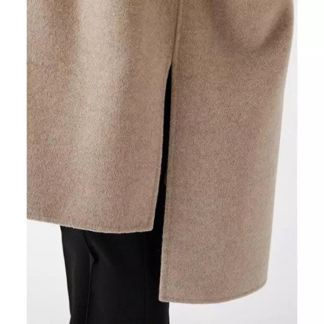 美品 GALLARDAGALANTE カシミヤハーフワイドコート ベージュ