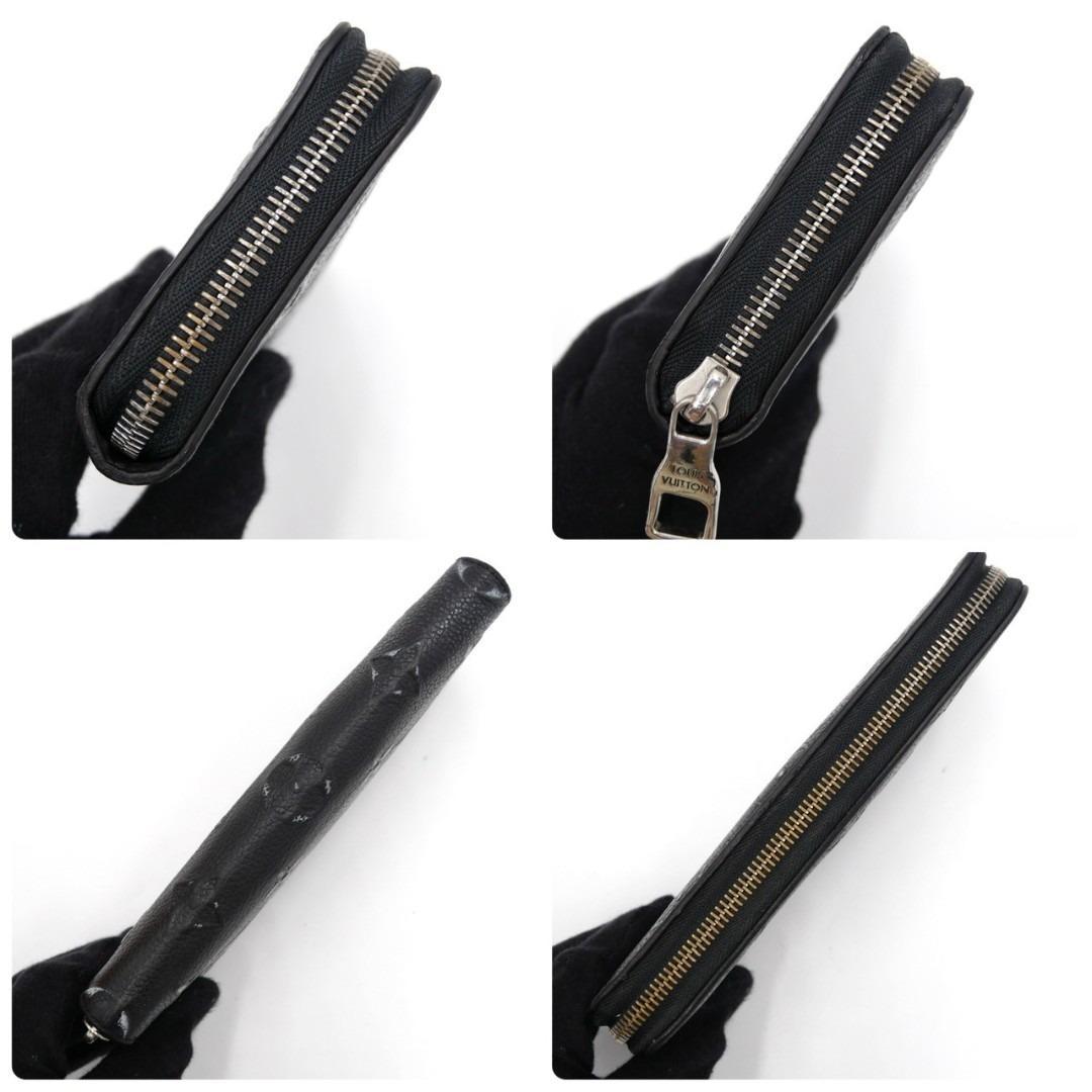 ルイヴィトン ジッピーウォレット ヴェルティカル カウハイド ブラック 長財布