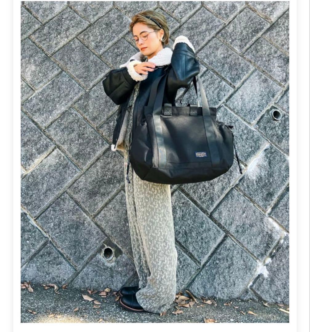 ペンドルトン MOTHER'S TOTE ブラック　MARIE さんコラボ