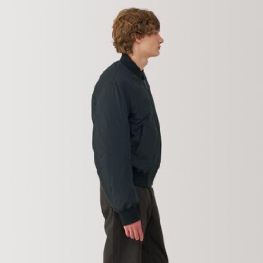 【MUJI LABO】紳士　ＭＡ－１ダウン ブルゾン　黒L 新品未使用 タグあり