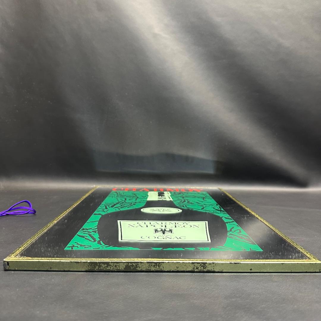 ♡J21009 ヴィンテージ パブミラー CHARMOY 壁掛け インテリア