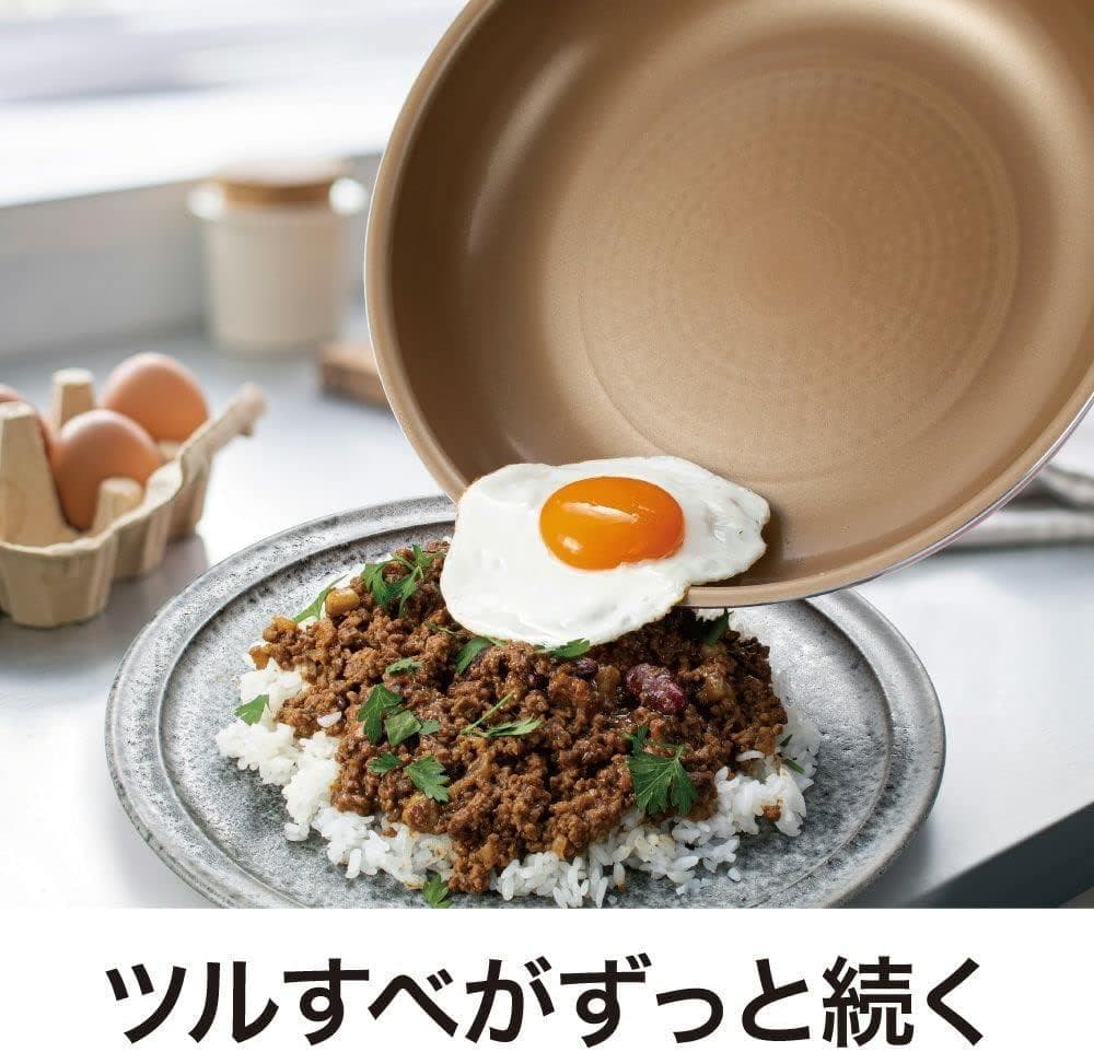 新品 エバークック フライパン6点セット 着脱式 IH対応 レッド