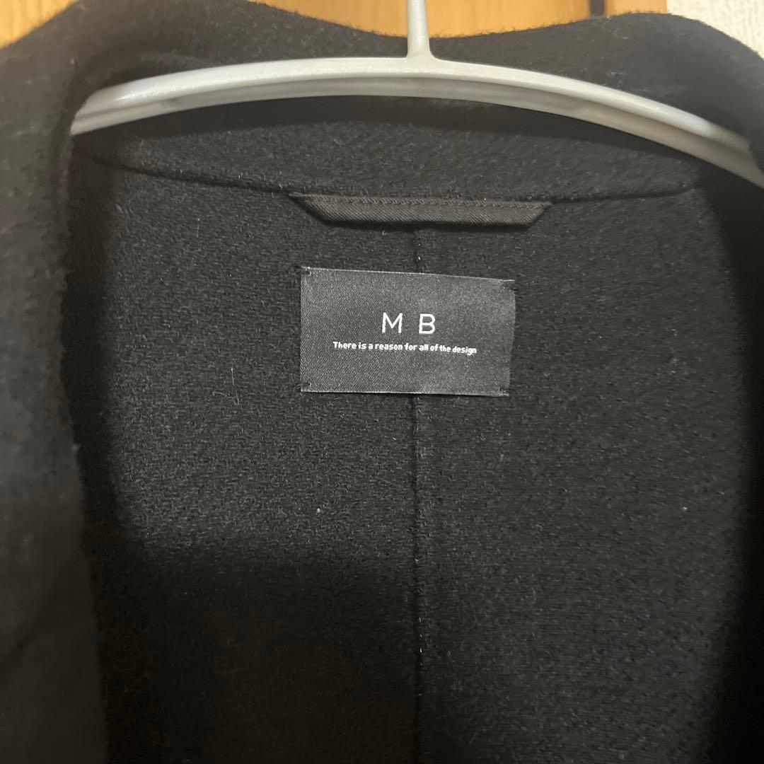 MB ブラック ハイエンドステンカラーコート