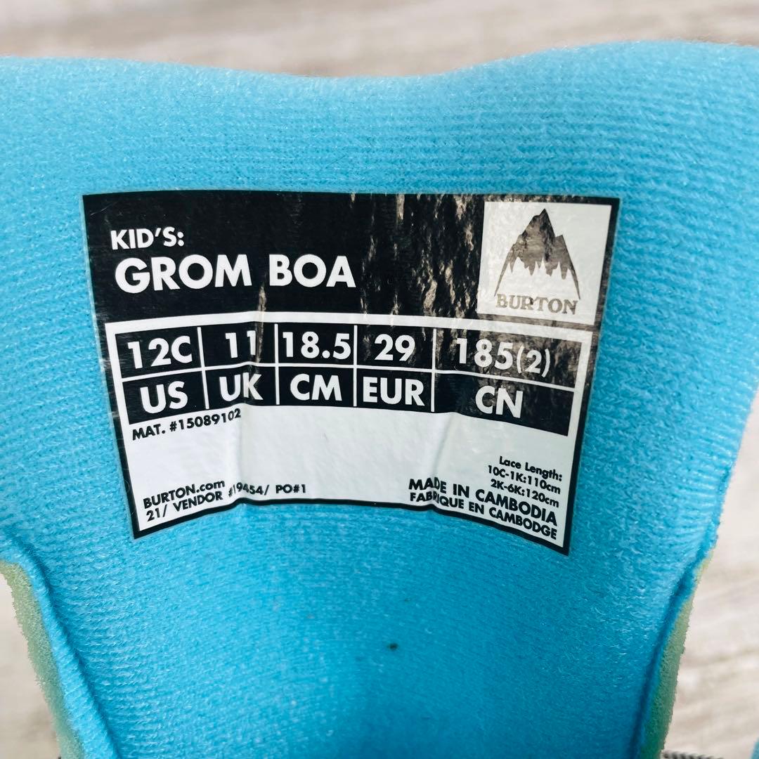 Burton チクレット100&ビンディング&ブーツ　キッズ　スノーボードセット