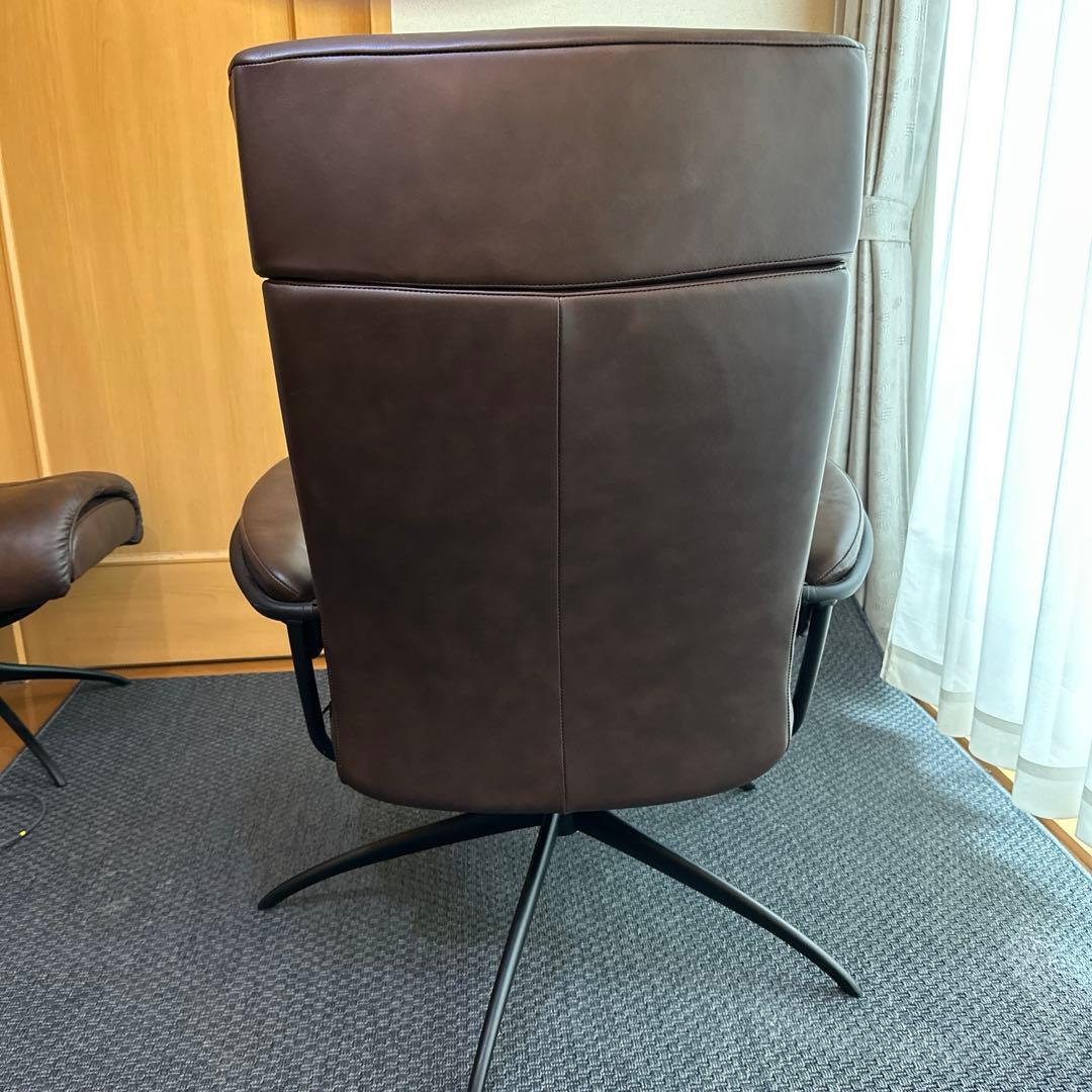 ストレスレス®︎トーキョー　ダークブラウン レザー リクライニングチェア