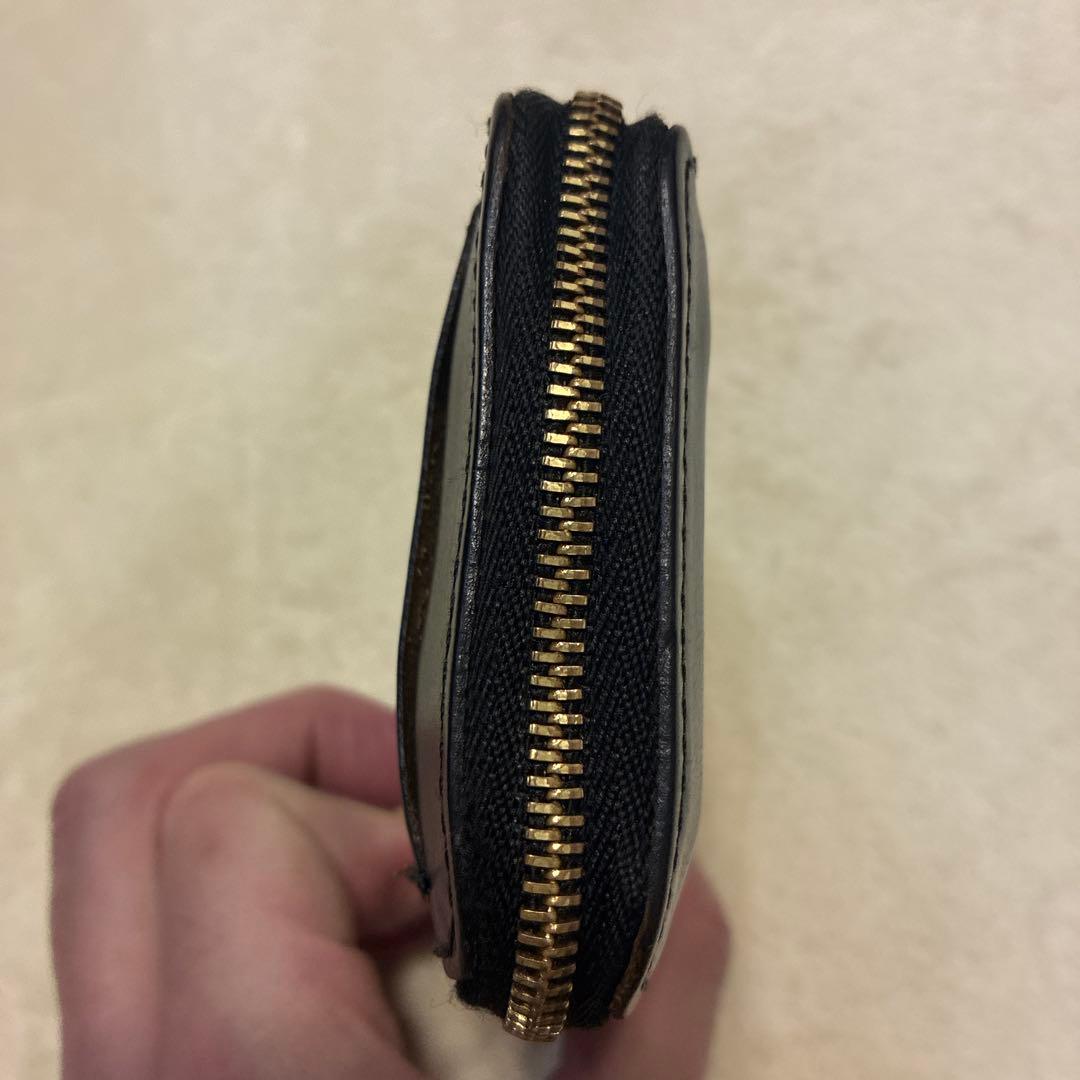 GLEN ジップアラウンドスモールウォレット　ブラック