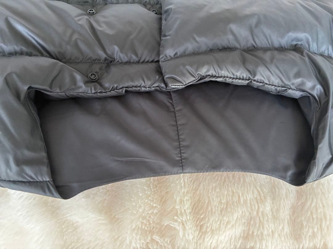 PYRENEX CANNES ブラック ダウンジャケット JP 40