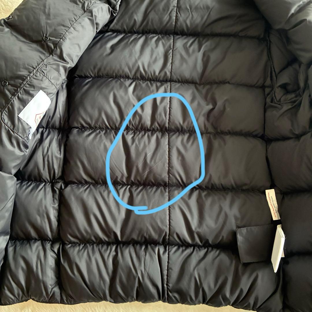 PYRENEX CANNES ブラック ダウンジャケット JP 40