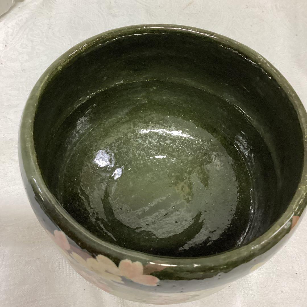 S1 楽茶盌　楽入窯　吉村重生　抹茶椀　直径12cm 高さ8.5cm　茶道具