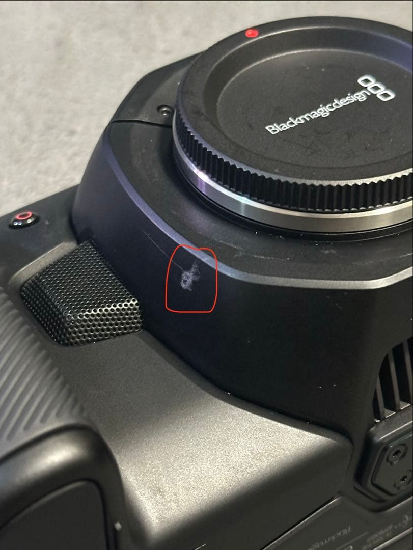 ビデオカメラ Blackmagic Pocket Cinema Camera 4K