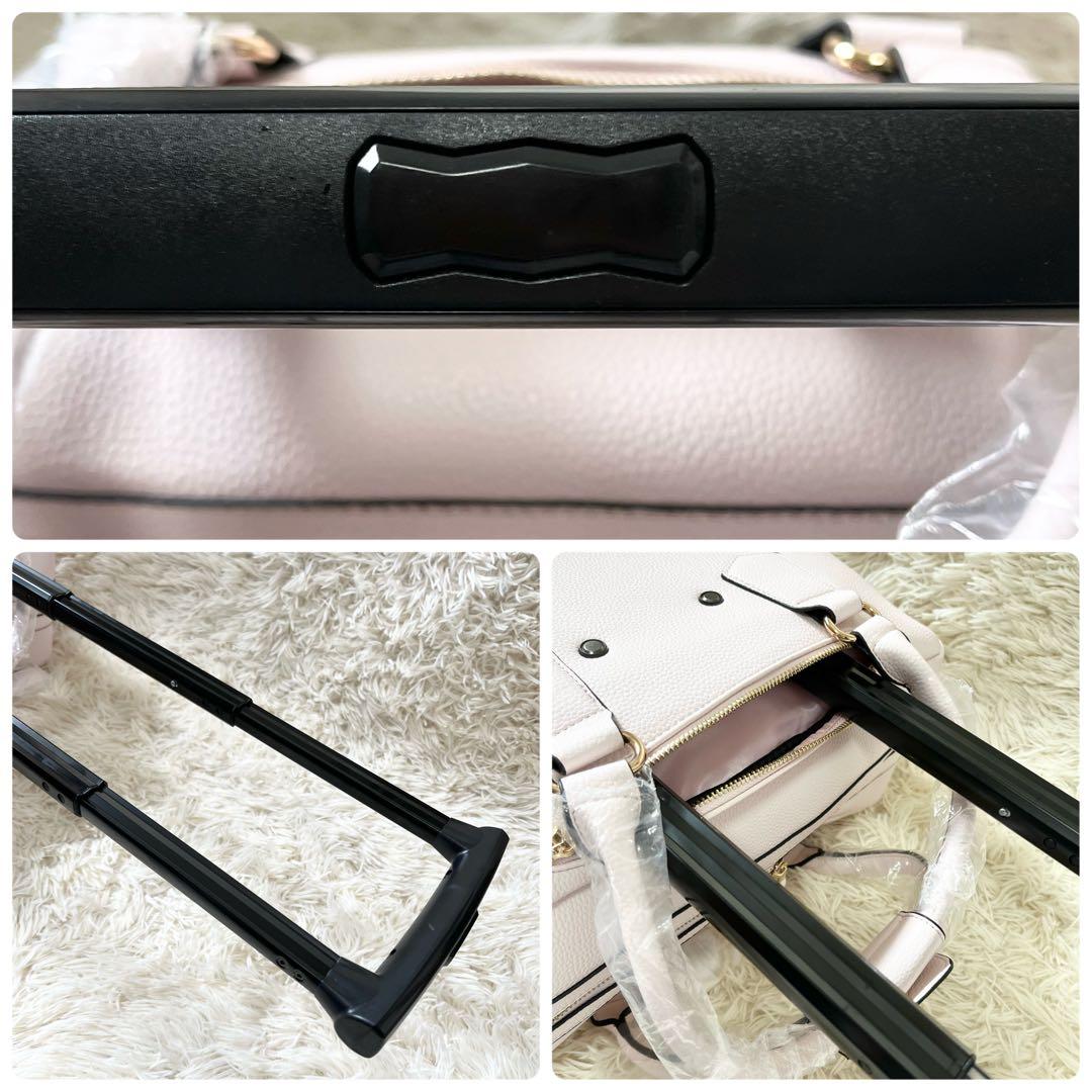 未使用　Olivia Lauren キャリーケース　旅行鞄　3way ピンク