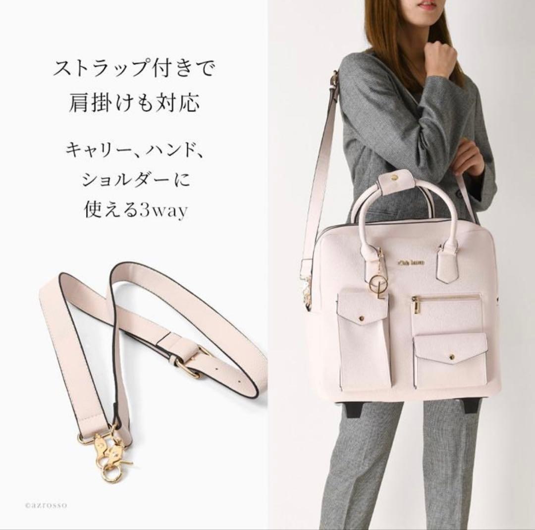 未使用　Olivia Lauren キャリーケース　旅行鞄　3way ピンク