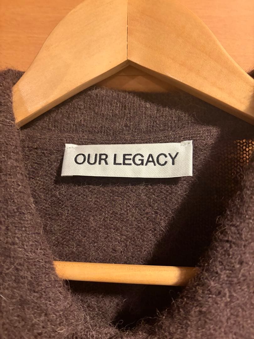 OUR LEGACY EVENING POLO Brown 48サイズ