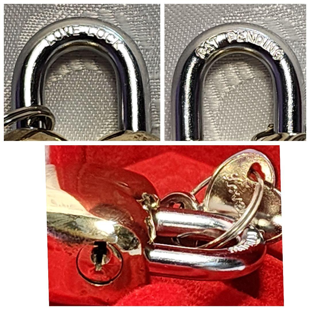 LOVE LOCK　ラブロック　ヴィンテージ　南京錠　 真鍮　アンティーク　希少