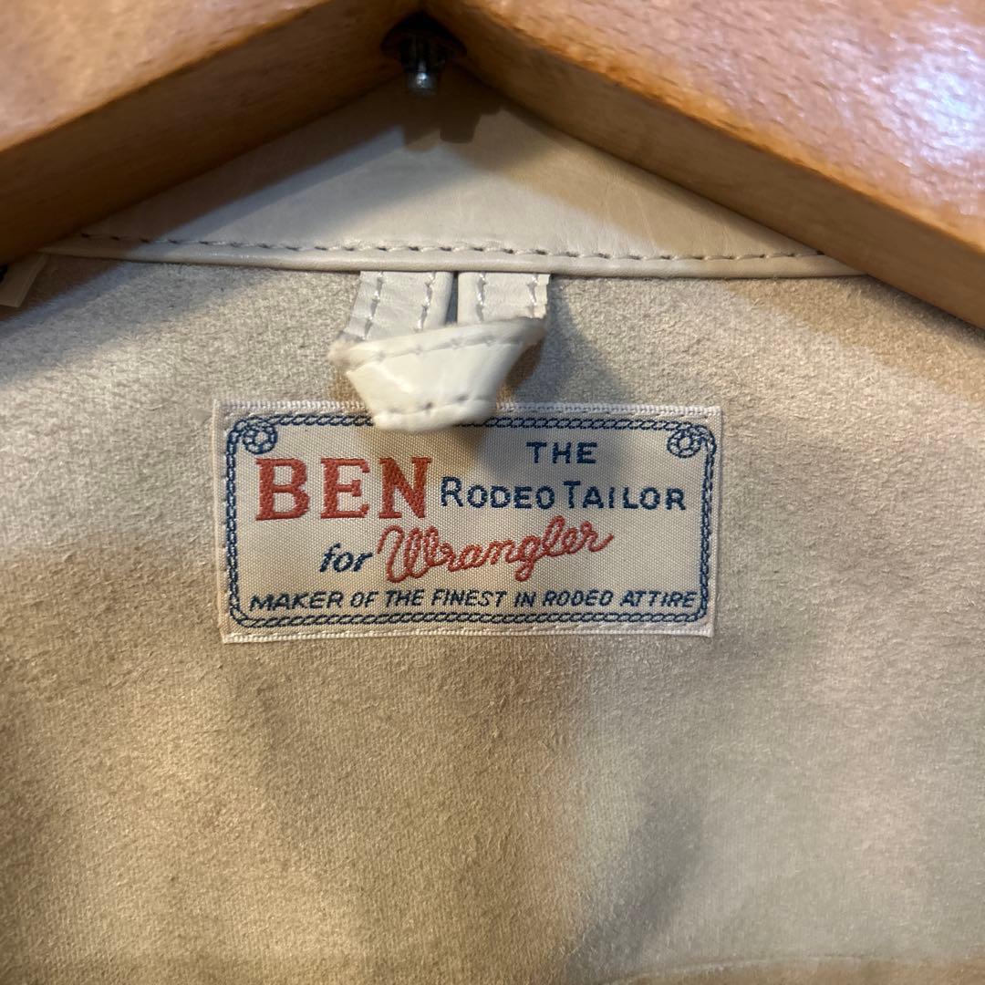 BEN  TAILOR レザージャケット BIGIラングラーコラボ中古