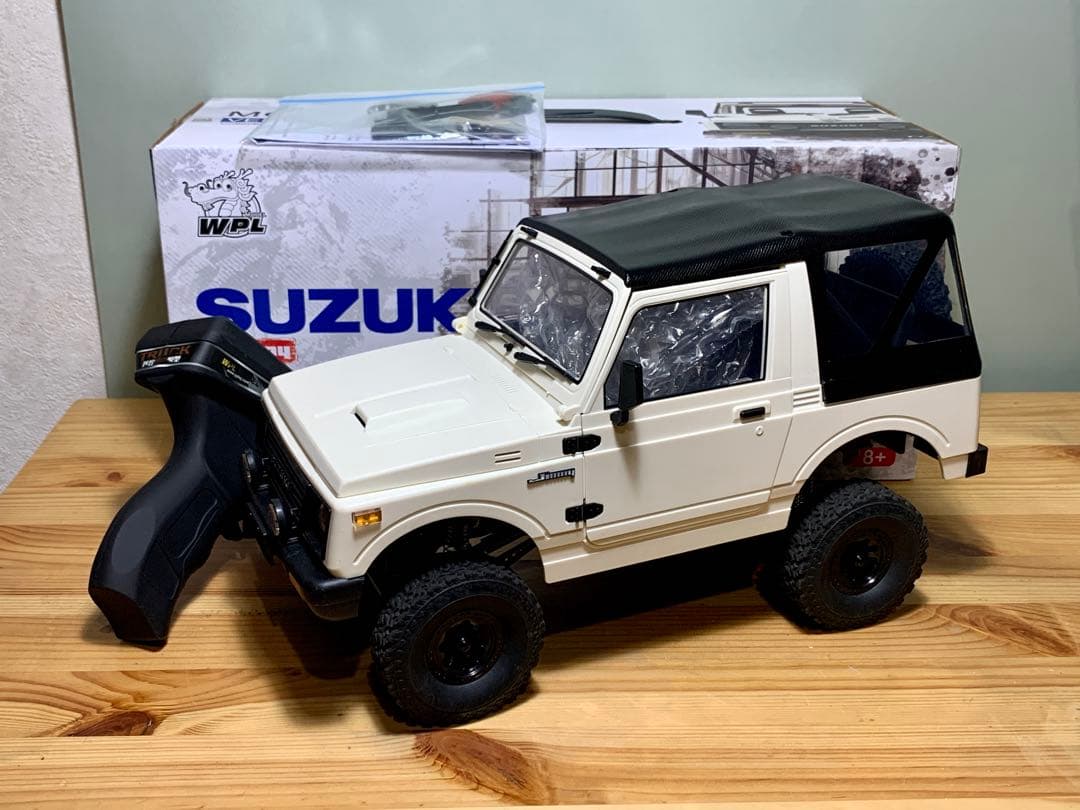 K*N様 LED ドライバー付属 WPL Suzuki Jimny ホワイト ラ