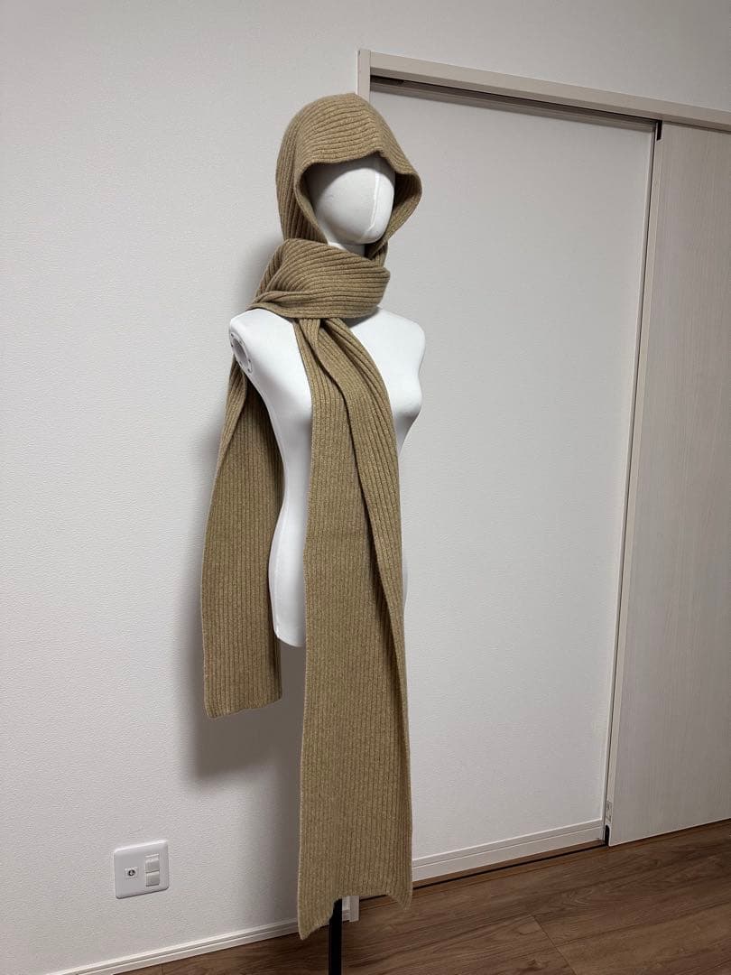 専用ページ‼️totemeトーテム　ウール　ヤクスカーフ　hooded scarf