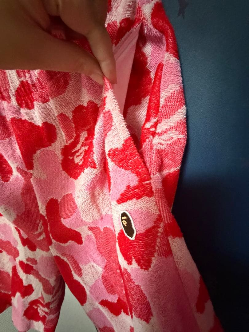 A BATHING APE パイル生地セットアップ