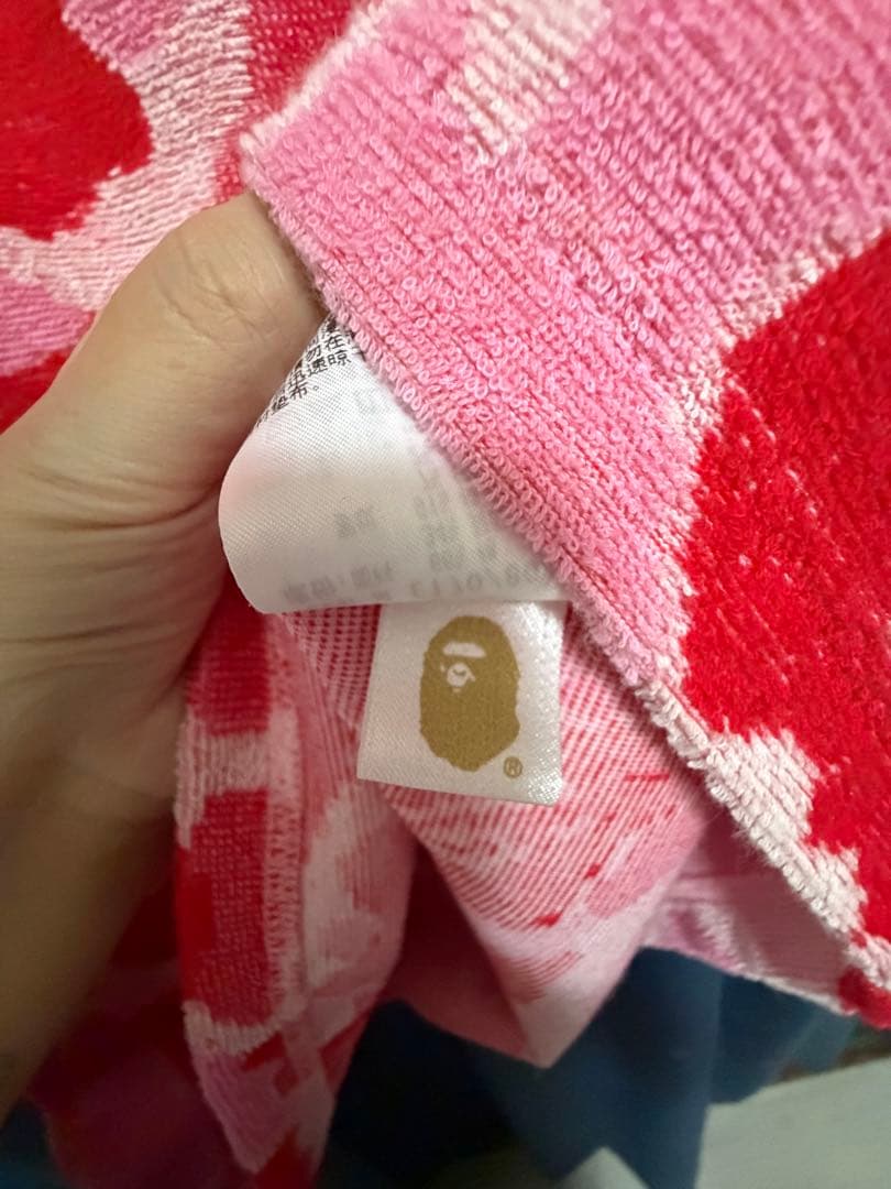 A BATHING APE パイル生地セットアップ