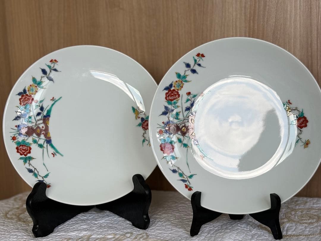 肥前赤絵窯元　鷹巣　2枚