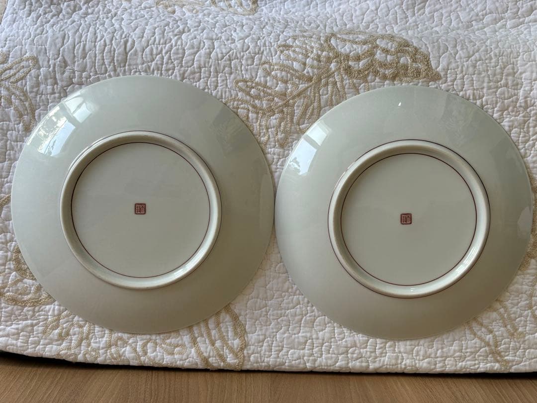 肥前赤絵窯元　鷹巣　2枚