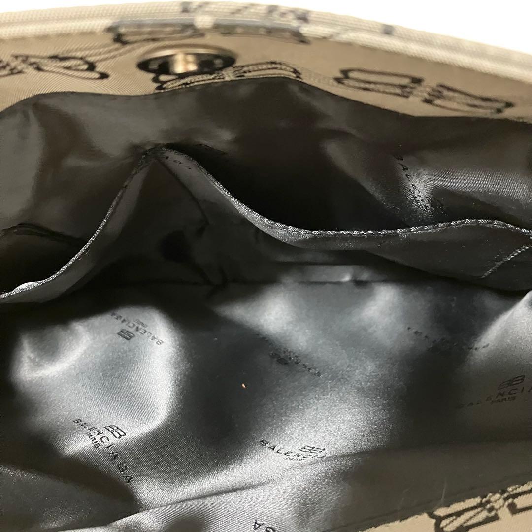 未使用級 BALENCIAGA ナイロン トートバッグ A4 ロゴ シグネチャー