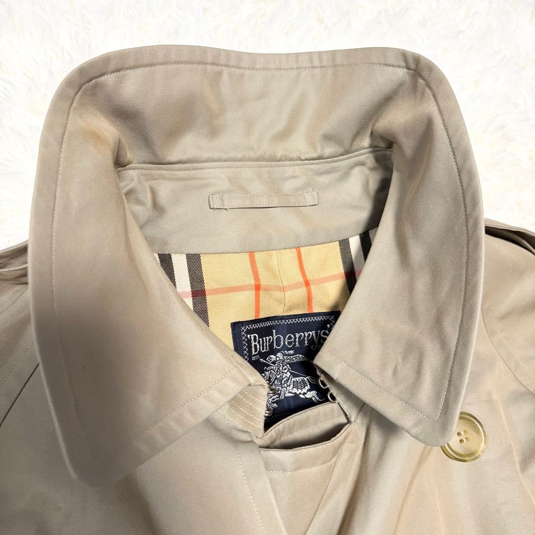 【ロング丈】 Burberry バーバリー トレンチコート ベルト ノバチェック