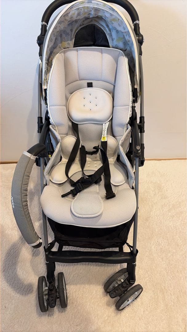 Aprica ラクーナビッテ クッション レザー 両対面 ベビーカー A型
