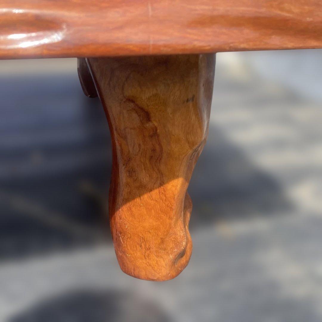 天然木 一枚板 高級座卓テーブル ローテーブル 欅？