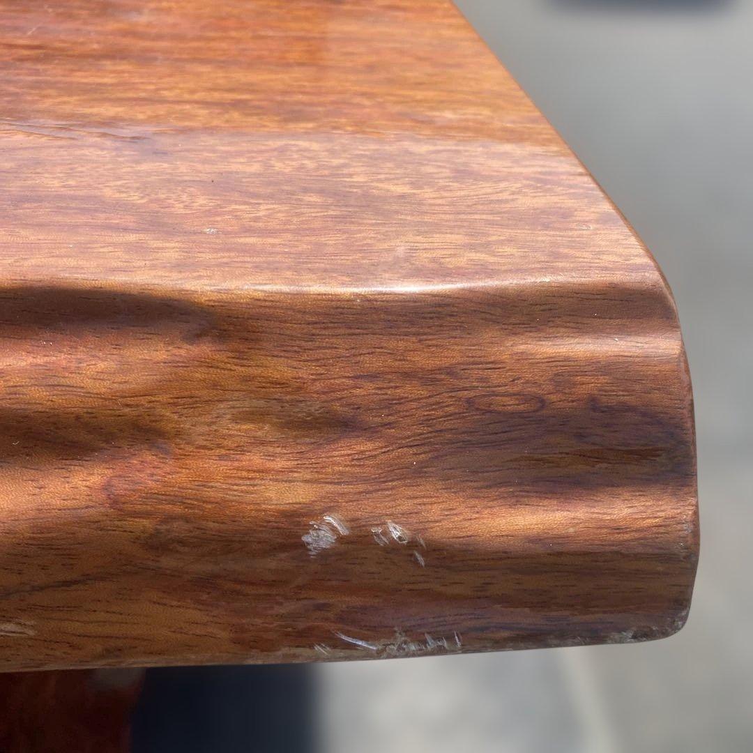 天然木 一枚板 高級座卓テーブル ローテーブル 欅？