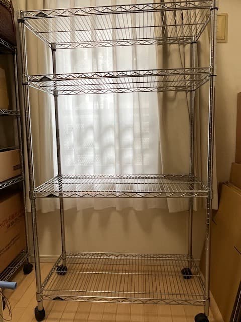 Luminousレギュラーシリーズ4段 キャスター付き　1セット又は2セット