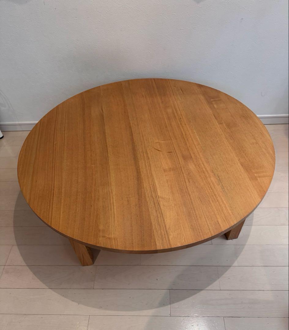 円卓　ローテーブル　105cm