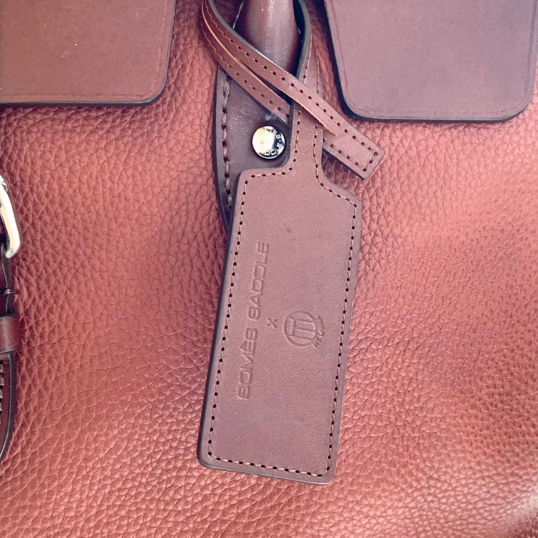 【美品】 ソメスサドル　レザー　トートバッグ　A4収納可　レア HTレーベル