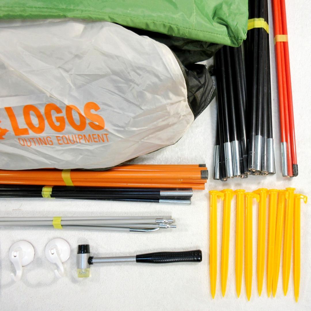 ✨大型 4.55×3m/車と接続可✨ ロゴス neosPANEL ドゥーブル L