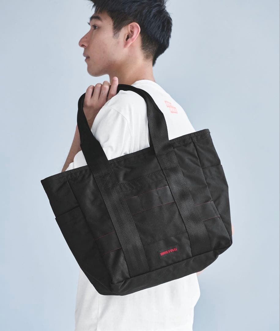 BRIEFING×green label relaxingWバケットトートバッグ