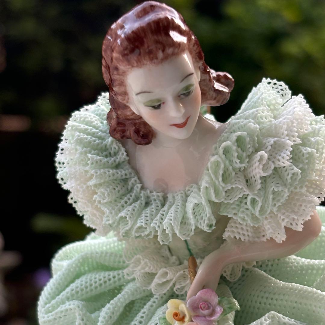 アイリッシュドレスデン　レースドール　Helena エメラルドコレクション