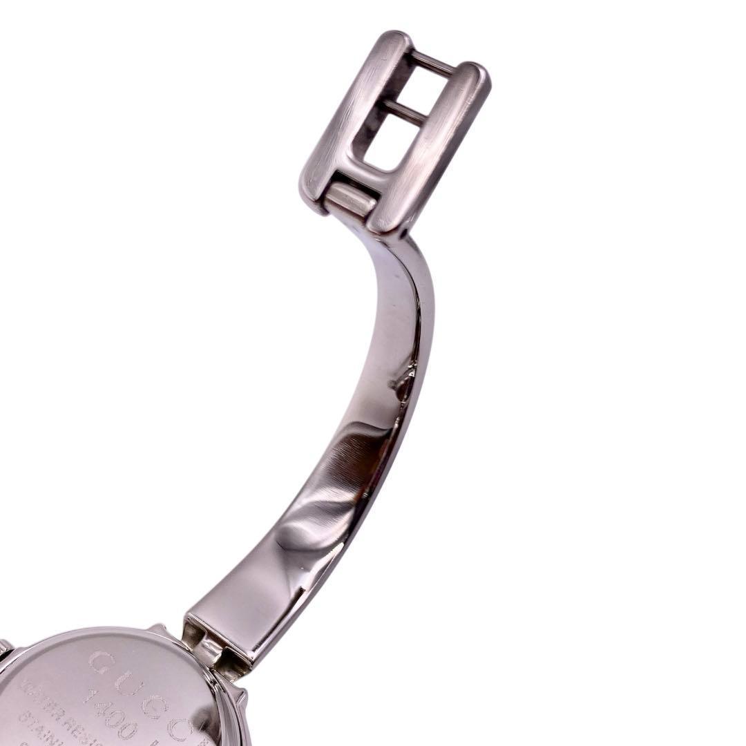 GUCCI シェル シルバー ラウンド レディース 腕時計 1317