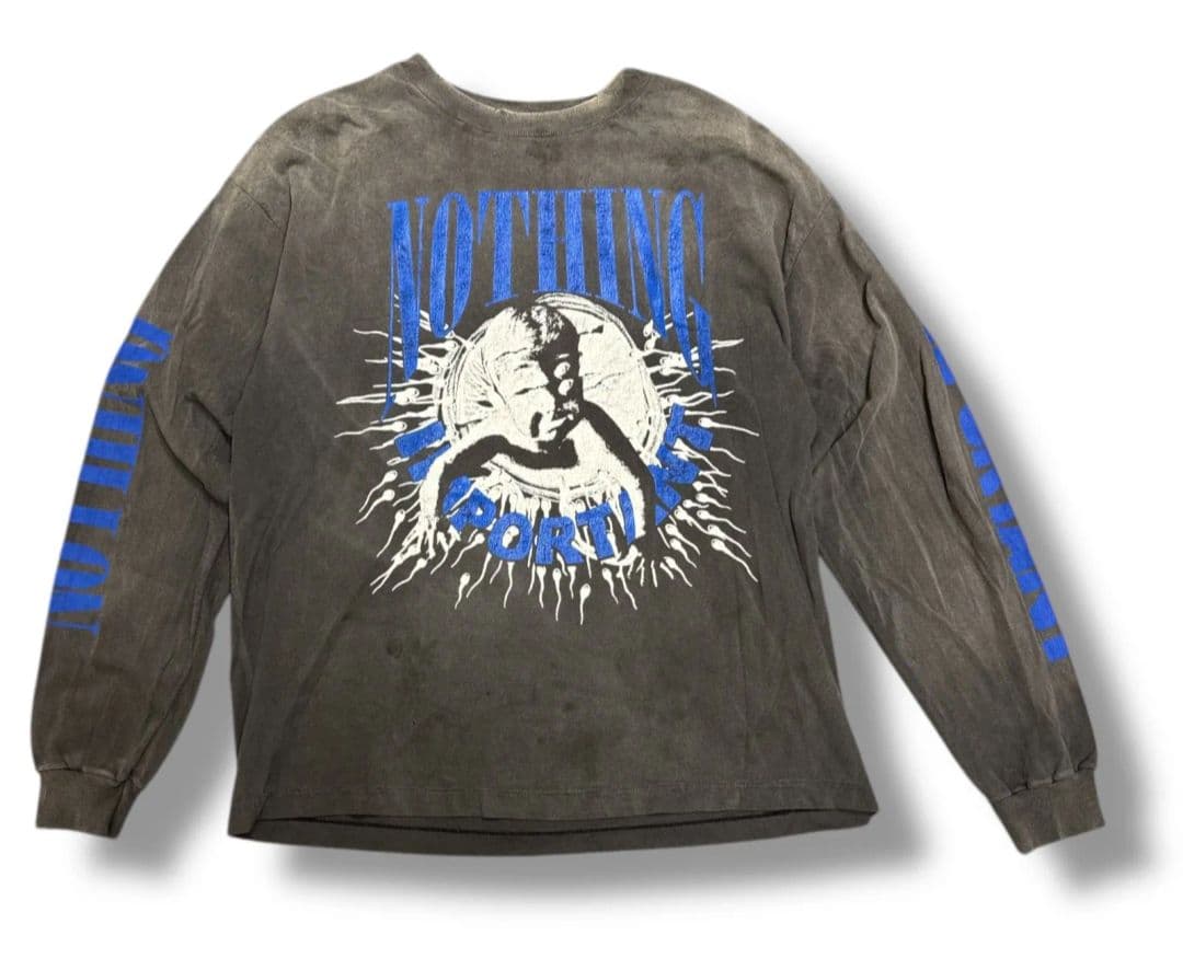 ア*ブ様 SAINT MICHAEL × 河村康輔 LS TEE NOTHING