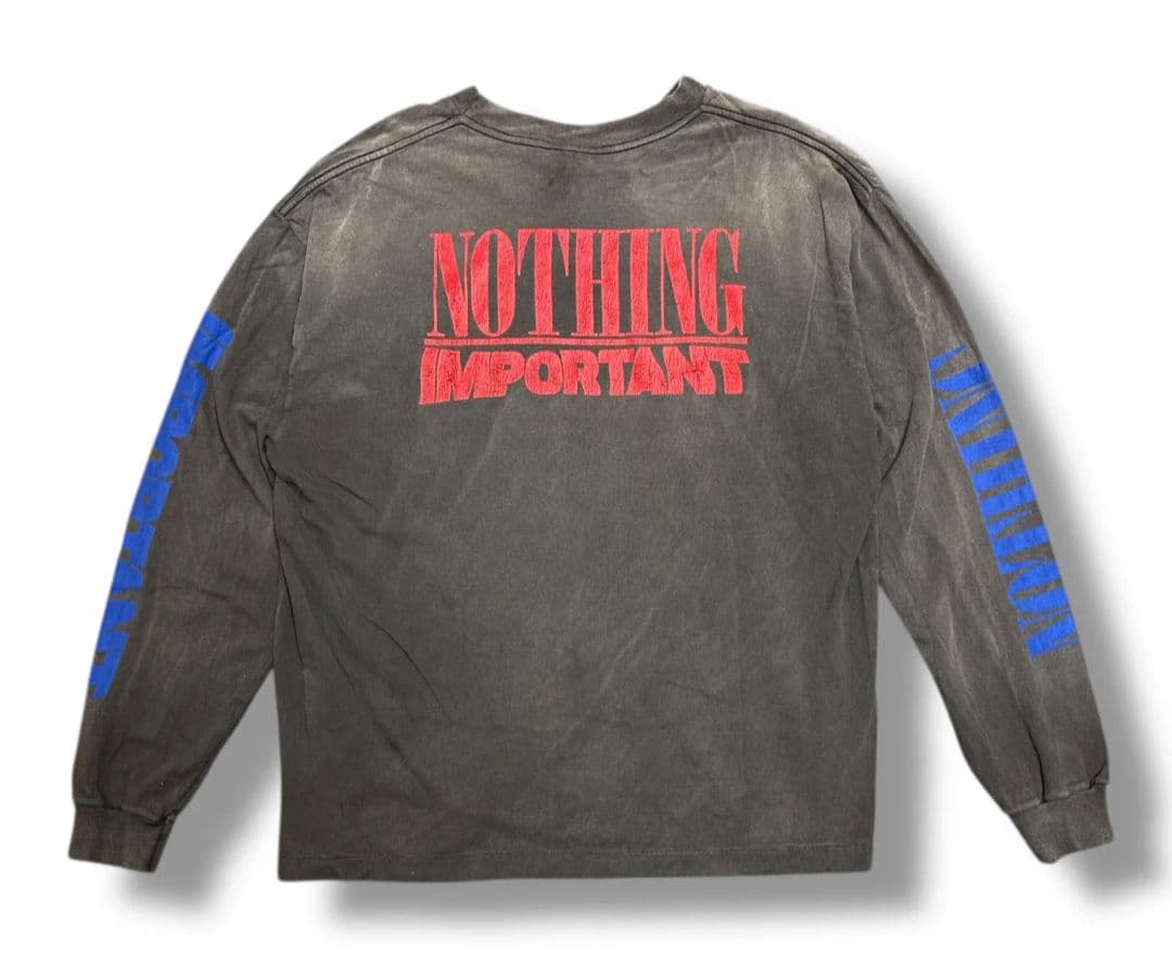 ア*ブ様 SAINT MICHAEL × 河村康輔 LS TEE NOTHING