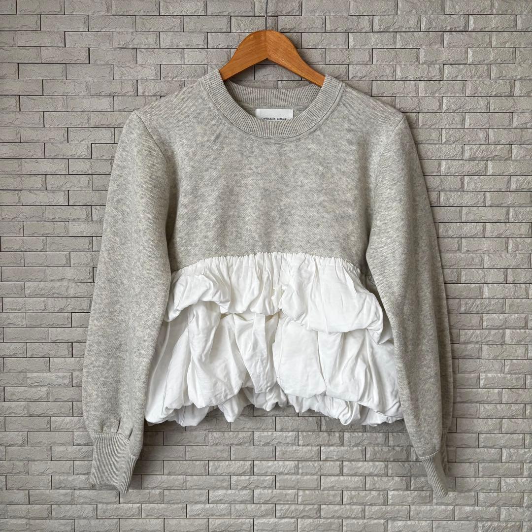 【新品】CAPRICIEUX LE'MAGE バルーンティアードプルオーバー