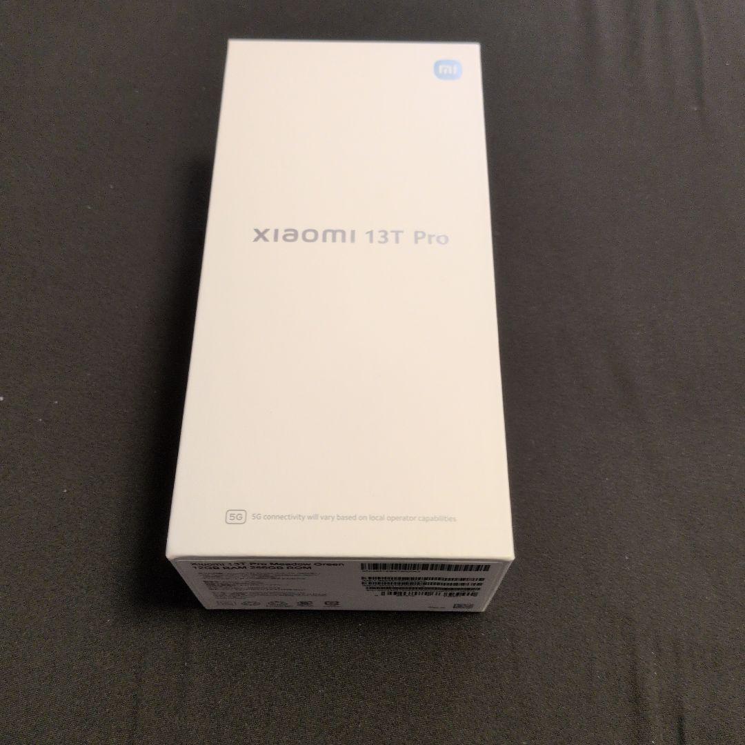 Xiaomi 13T Pro 12G/256G グリーン 本体