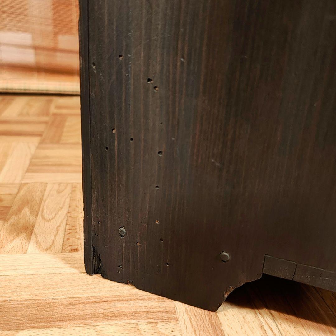 水屋　食器棚　引戸棚　昭和レトロ　木箱　古家具