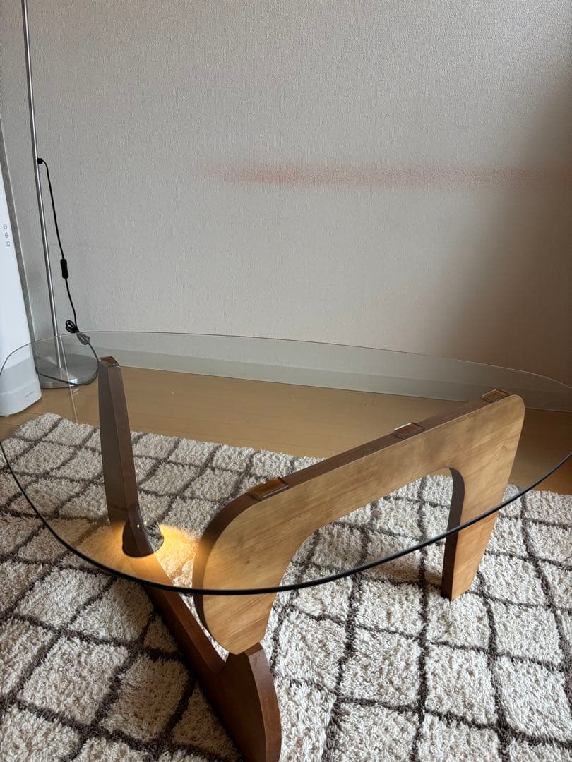 イサムノグチ　リプロダクト　コーヒーテーブル　センターテーブル　ガラステーブル