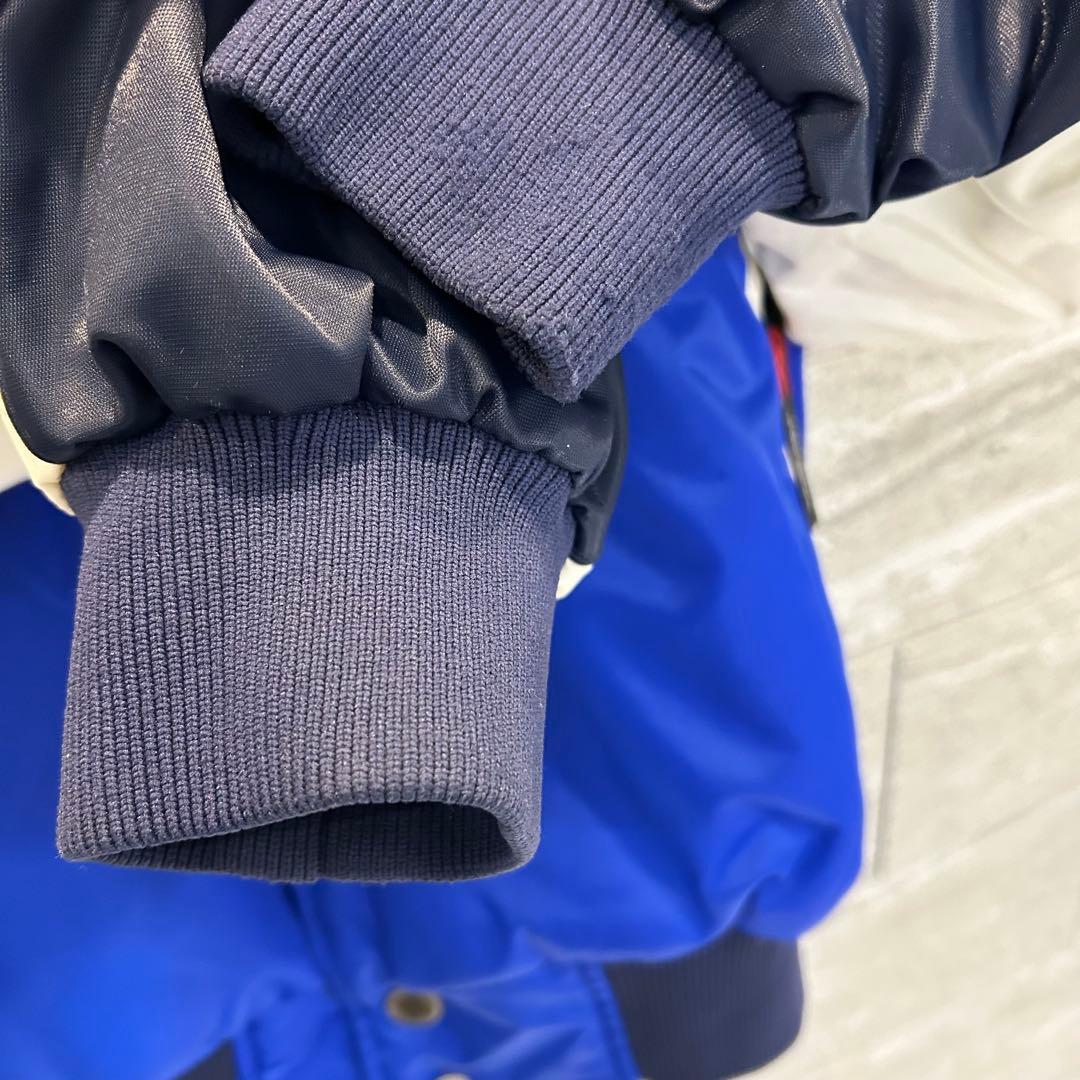 超美✨激レア✨カンタベリー Mラガージャケット　ブルー　ワッペン　刺繍