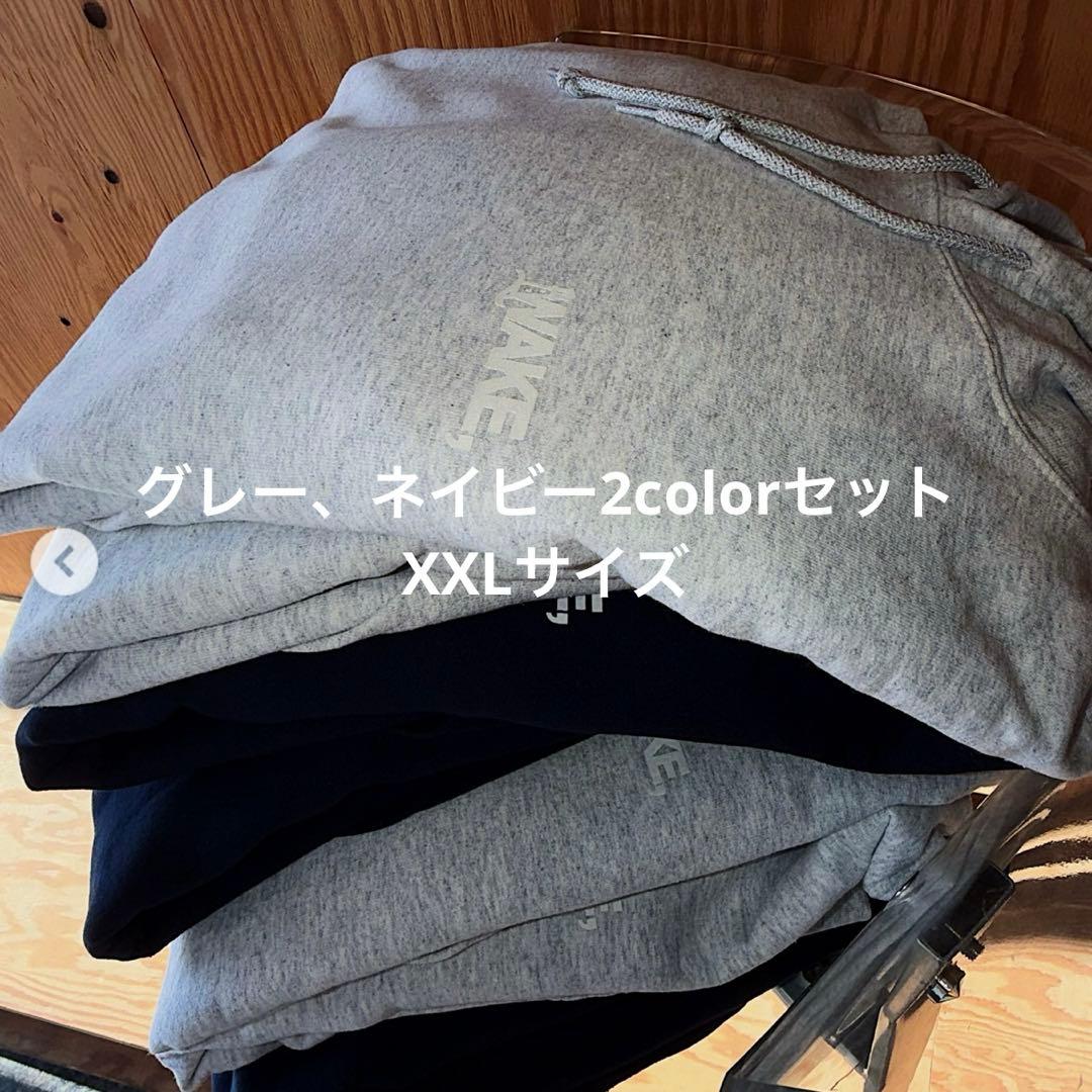 WAKE HDSW フーディ　wake Sapporo 2色セット